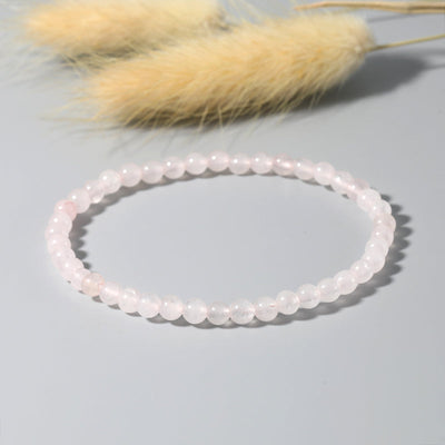 Bracelet Fin en Pierres Naturelles de 4mm - Bijou de Bien-être et Harmonie