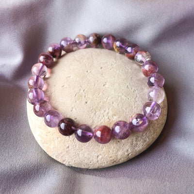 Bracelet "Âme de Lumière" en Auralite 23 - Bijou de Bien-être et Harmonie