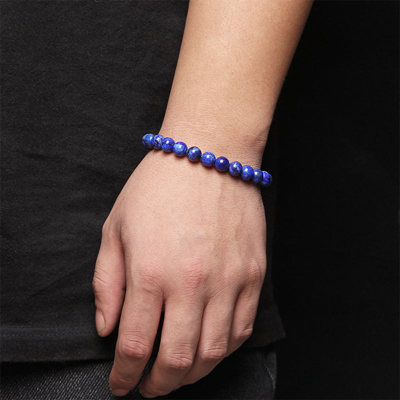 Bracelet "Expression" en Lapis Lazuli - Bijou de Bien-être et Harmonie