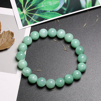 Bracelet en Jade de Birmanie - Bijou de Bien-être et Harmonie