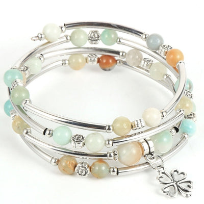 Bracelet "Chance" en Pierres Naturelles - Bijou de Bien-être et Harmonie