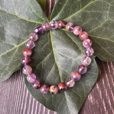 Bracelet "Âme de Lumière" en Auralite 23 - Bijou de Bien-être et Harmonie