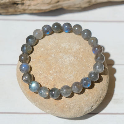 Bracelet "Bouclier de Protection" en Labradorite - Bijou de Bien-être et Harmonie