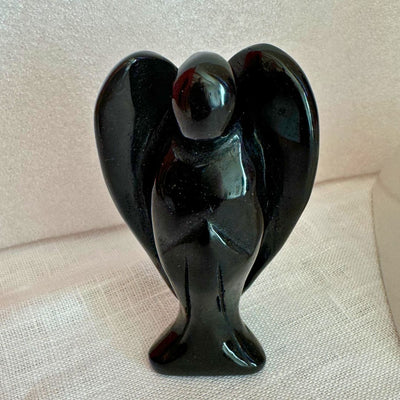 Statuette "Ange Protecteur" en Pierre Naturelle - Bijou de Bien-être et Amour