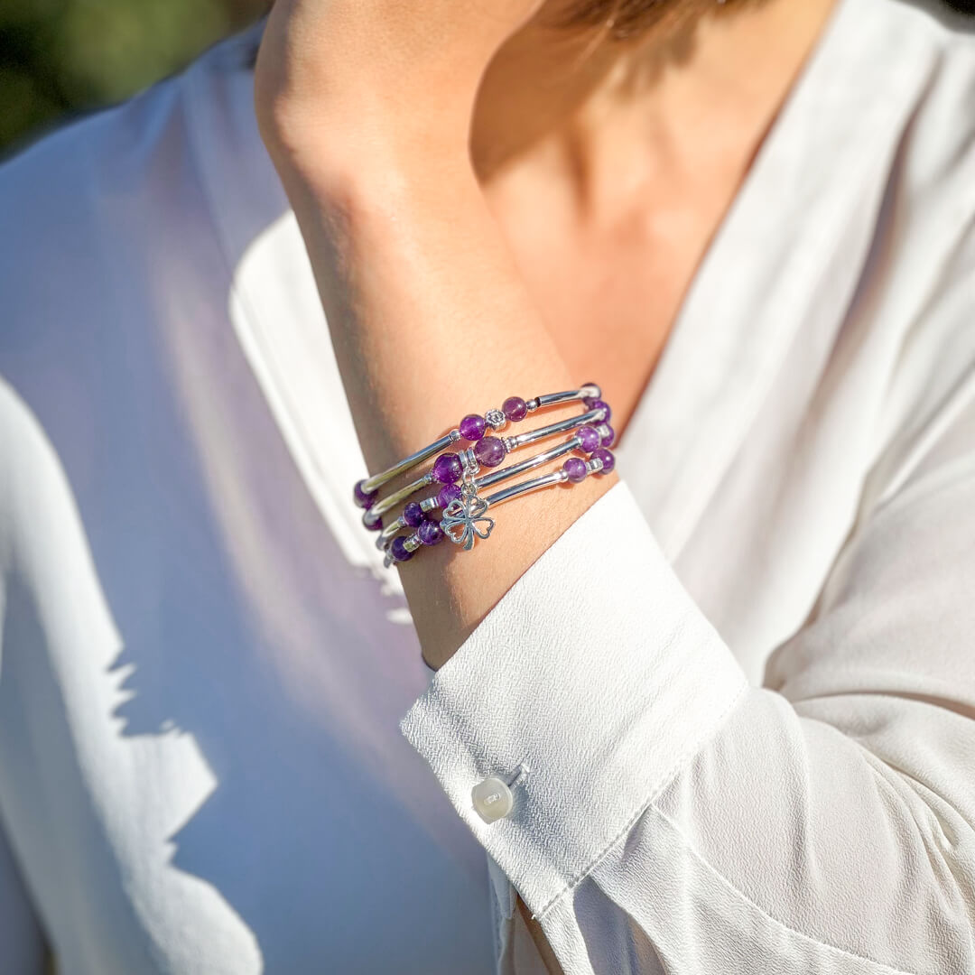 Bracelet "Chance" en Pierres Naturelles - Bijou de Bien-être et Harmonie