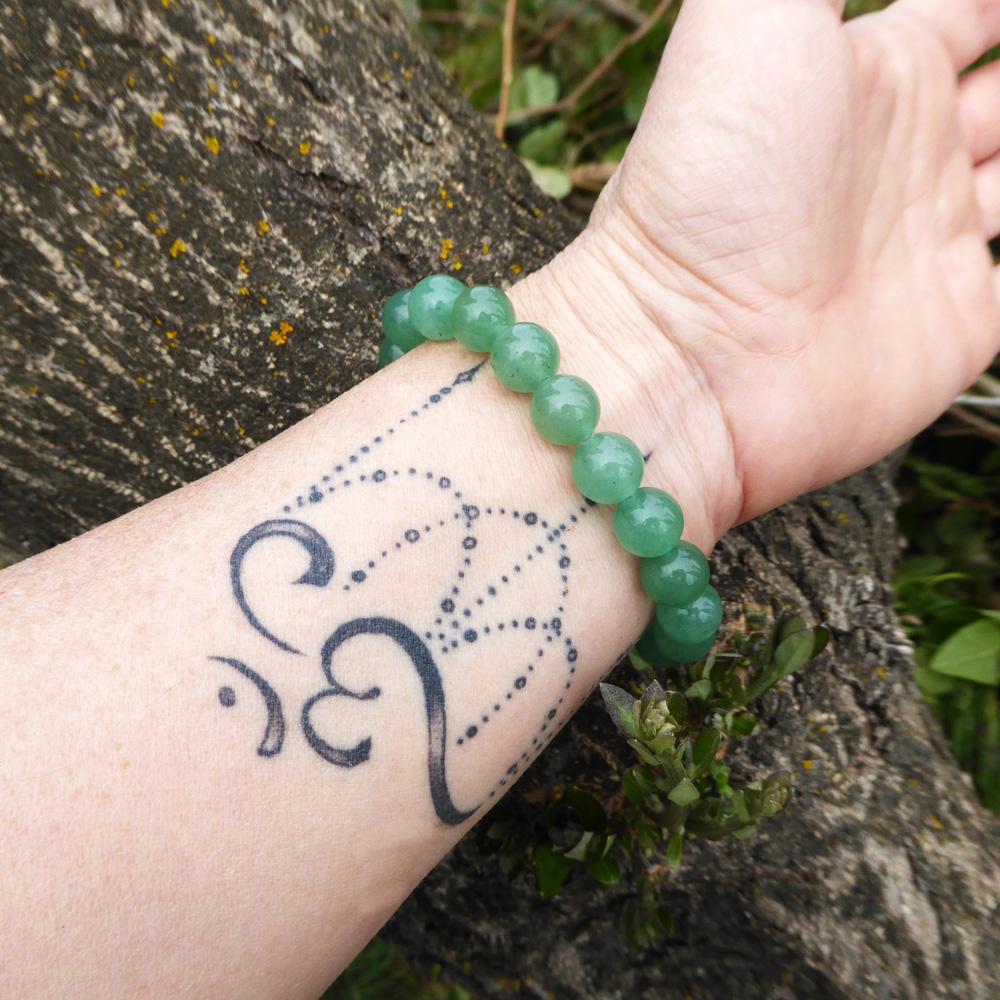 Bracelet "Opportunité" en Aventurine - Bijou de Bien-être et Harmonie