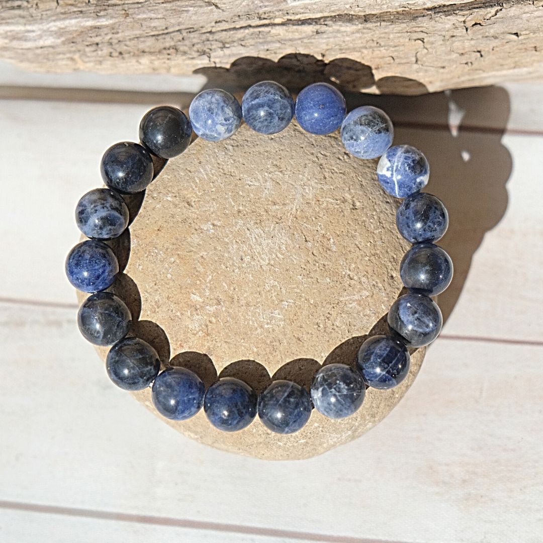 Bracelet "Quiétude" en Sodalite - Bijou de Bien-être et Harmonie