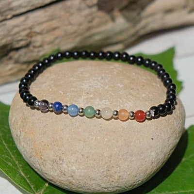 Bracelet Fin "Chakras" - Bijou de Bien-être et Harmonie