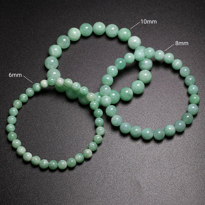 Bracelet en Jade de Birmanie - Bijou de Bien-être et Harmonie