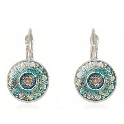 Boucles d'Oreilles "Mandala" - Bijou de Bien-être et Harmonie