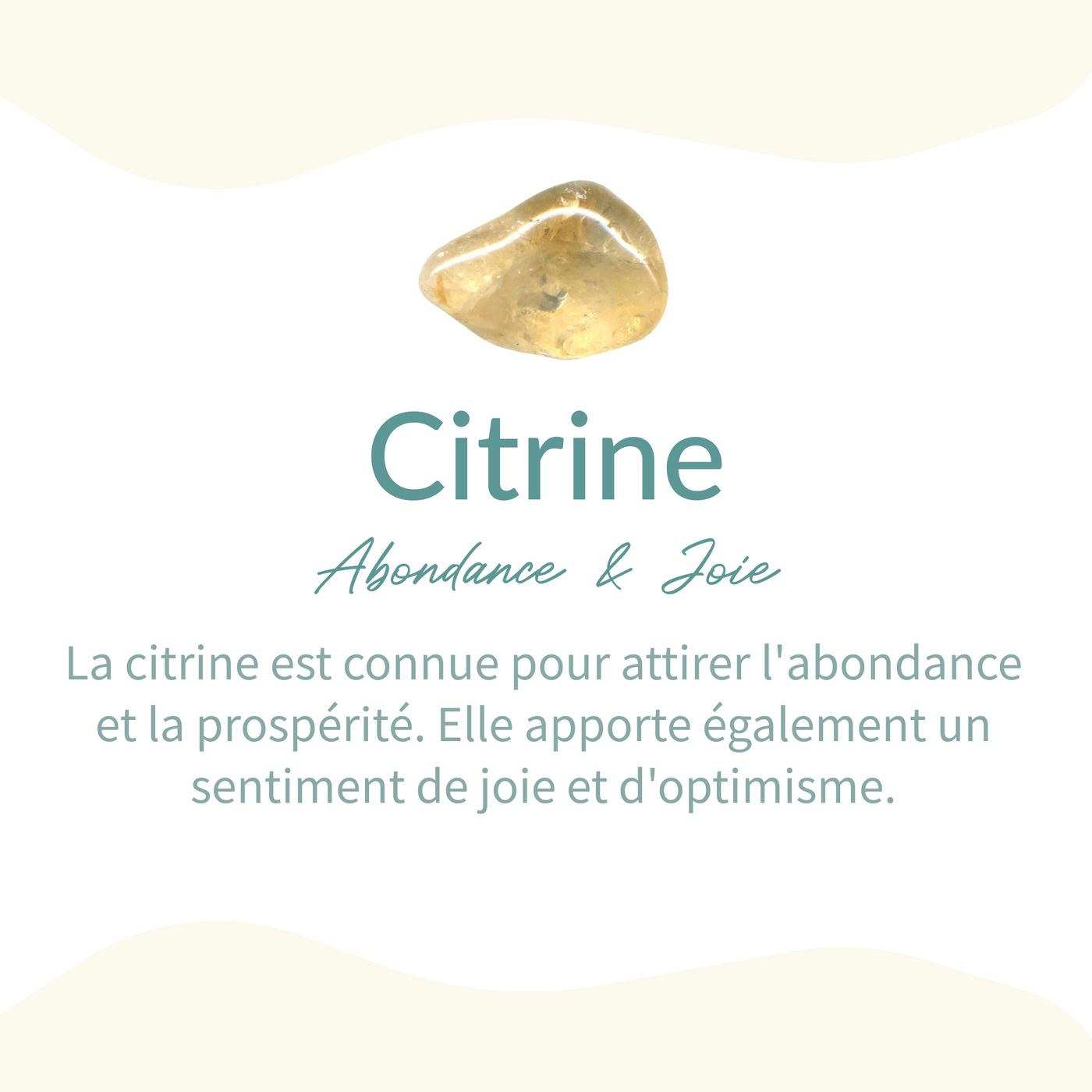 Bracelet "Éclat de Prospérité" en Citrine - Bijou de Bien-être et Harmonie