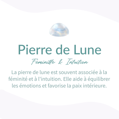 Ensemble "Équilibre Intérieur" en Améthyste, Pierre de Lune, Lapis-Lazuli & Aigue-Marine - Bijou de Bien-être et Harmonie