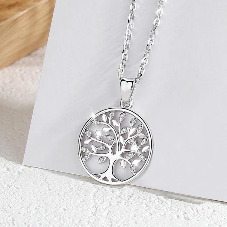 Pendentif "Arbre de Vie" en Argent - Bijou de Bien-être et Harmonie